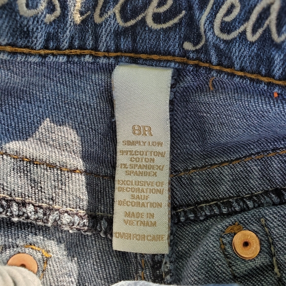 Justice Jeans Girl's Size 8R - Picture 3 of 16